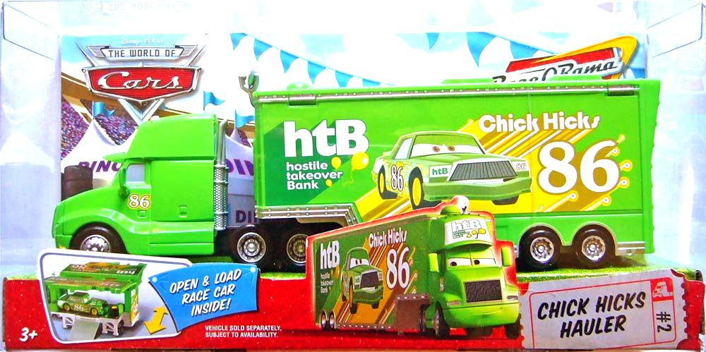 Chick Hicks Hauler — Rare Pixar Cars Diecast