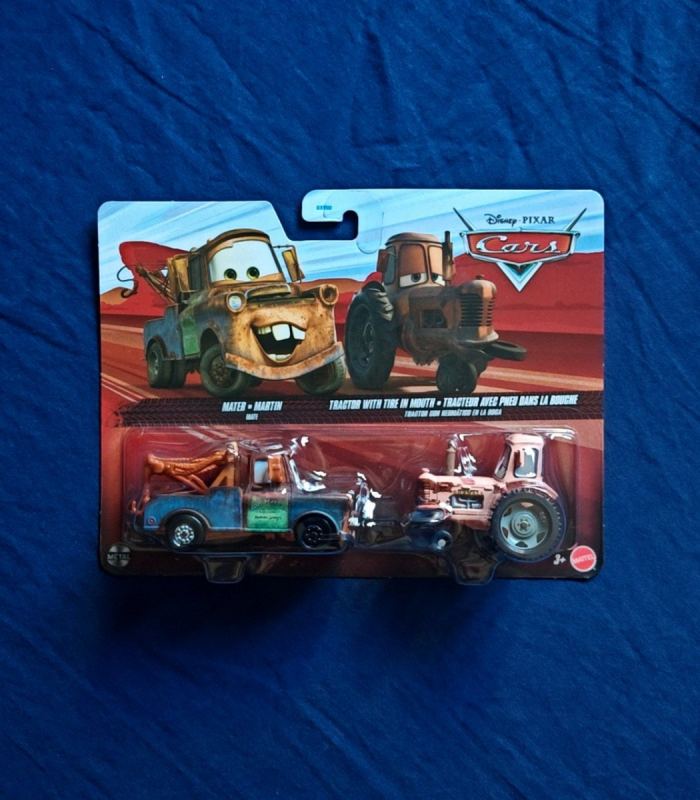 Mater & Tractor with Tire in Mouth